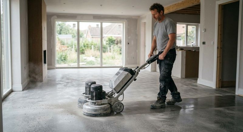 Basement Concrete Polishing in Louisville, KY