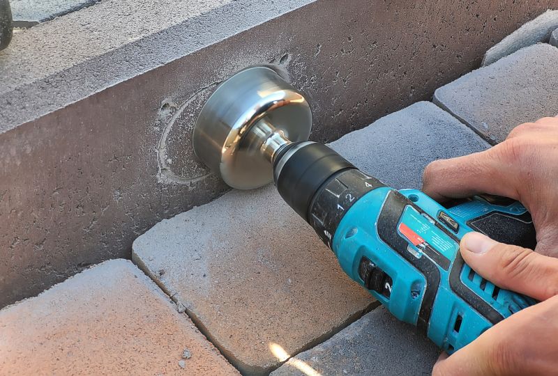 Curb Drilling